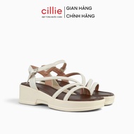 Cillie Women's Bread Sandals 5cm High, Lightweight and Comfortable with Thin Straps