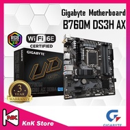 Gigabyte B760M DS3H AX DDR4 B760 LGA1700 Motherboard + Intel 12TH GEN / 13TH GEN CORE I3 / I5 / I7 /
