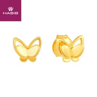 HABIB 916/22K Yellow Gold Earrings (Butterfly) E23-11410623
