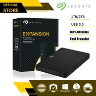 New Seagate Expansion Original 1TB 2TB One Touch with Password USB3.0 Free Rescue Data Recovery USB 3.0 for Mac and Windows