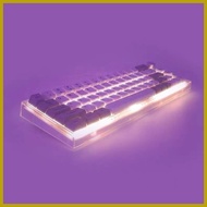 ◕ ஐ ☇ 【Ready stock】MK66 Pro Kit Mechanical Keyboard White Cover Transparent Frame for Keyboard DIY