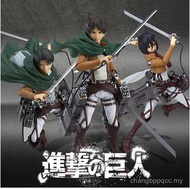 Bulk Figma Attack on Titan Can Do It 213 Captain Levi 207 Allen 203 Mikasa Doll Toy