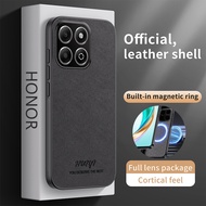 Leather Casing for Huawei Honor X6b X6 b X 6b JDY-LX1, JDY-LX2 Phone Case Car Magnetic Holder Full C
