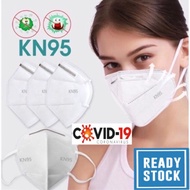 KN95 Face Mask 5Ply Protective Face Shields Pm2.5 Dustproof Collapsible KN95 Mask Soft Breathable Mask