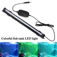 DB-40 LED Bubble Light Aquarium Light Strip Waterproof Fish Tank Decor Lighting Lamp Slow Flash Colorful EU Plug Suction Cup