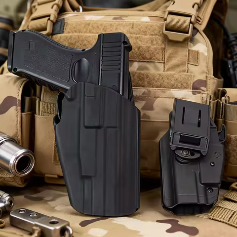 Tactical Holster, Durable Nylon Holster Bag Case for GL CZ 75 CZ P-09 Taurus Beretta M9, Quick Draw 