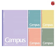 Kokuyo Campus Notebook Limited Edition B5 Dot-A Rule 5-Color Pack Baked Color No. 3CATN-L35X5 A Rule