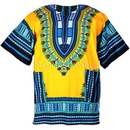 Dashiki African Shirt Cotton Hiphop เสื้อจังโก้ เสื้ออินเดีย เสื้อแอฟริกา เสื้อฮิปฮอป เสื้อโบฮีเมียน ad033y เสื้อสงกรานต์ สงกรานต์