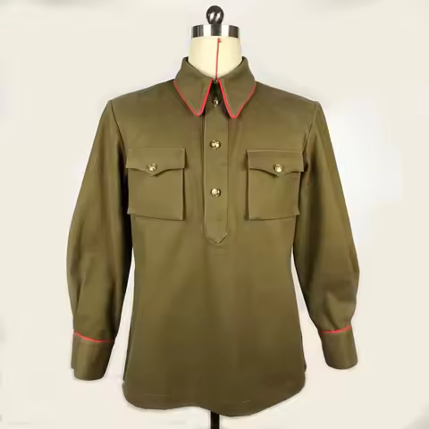 Soviet Political Commissar Pullover Uniform Men Spring