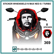 WINDSHIELD STICKER N MAX NEO S - TURBO MOTIF 369- 376