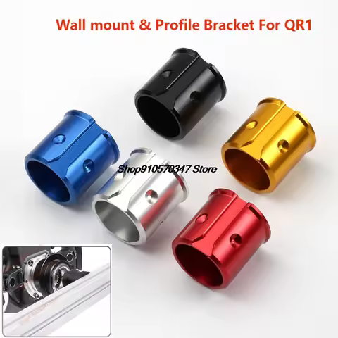 Aluminum Alloy Steering Wheel Wall Mount Bracket for Fanatec QR1 Steering Wheel Holder Organizer Acc