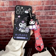 Samsung Galaxy M30 A40S A6 2018 A6S A6 Plus J8 2018 A8 M20 M10 M14 M54 F54 2018 A8S A8 Plus 2018 Cute Cartoon Kulomi Phone Case With Doll and Long Short Lanyard