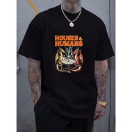 Men's Funny RPG T-Shirt Suitable for Gaming - " and People" Fantasy Roleplay Tee with Dragon Art, Ca