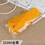 High Quality 10mm (10 meters/lot) Organza Ribbon Apparel Sewing Fabric For DIY Gift Packaging Weddin