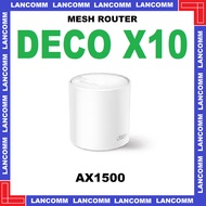 Deco X10 AX1500 Whole Home Mesh Wi-Fi 6 System
