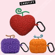 Casetify X หนึ่งชิ้น Flame Frame Fruit Collectible AirPods Pro/ AirPods Pro2เคสที่มีห่วงเอียร์บัดไร้