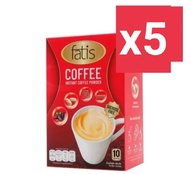 (5 กล่อง) Fatis coffee ฟาทีส คอฟฟี่ ขนาด 15 ซอง จำนวน 5 กล่อง
