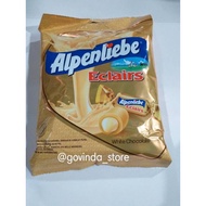 PUTIH Alpenliebe ECLAIR Soft Candy With CARAMEL Flavor With White Chocolate Contents 144gr @40