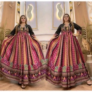 Hindi Basikana Dress – Cool Rayon, 7 Sleeves, 8/s, Mayung Bottom