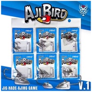 New !! Jig Head Lead Aji Bird V.1 Available In Sizes 1.5 2.5 3.5. Gram