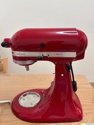 KitchenAid 4.8公升抬頭式廚師機（帝王紅）