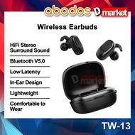 Abodos TW-13 True Wireless Earbuds Stereo Surround Sound Headphone Abodos TW13 In-Ear Earphone Abodo