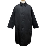 สภาพดีเยี่ยม□ปราด้า PRADA SGB891 Re-Nylon เสื้อคลุมคอบาลทรงยาว พร้อมกระเป๋าใส่ของประดับโลโก้สามเหลี่