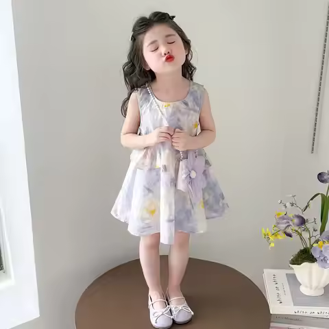 Children's Clothing Girls Clothes Girl Dresses for Girls Dress Female Child Clothes Summer Kids Girl
