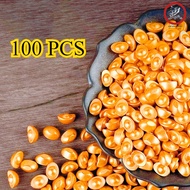 100PCS/Set Yuan Bao Yen Pao Feng Shui Ornaments Chinese New Year Money Decoration Yuan Bao Gold Mini