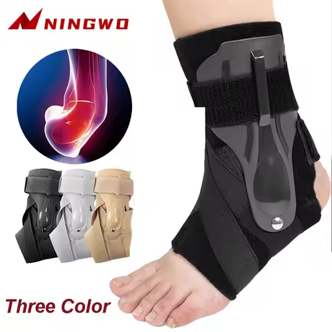 Ankle Brace Support Sports Adjustable Ankle Straps Sports Support Adjustable Foot Orthosis Stabilize