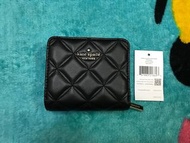 Kate Spade Natalia small zip around wallet, 菱格，with coin case,with card case,有卡位，銀包，有散子/紙位