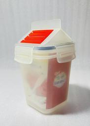 §鈺康商行§統一瑞穗調味乳新鮮屋造型保鮮盒(可微波液體)可設置保存日期