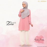 El Jannah Blouse Zara Dusty Pink