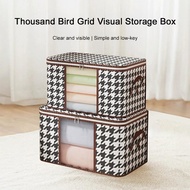 75L Big Size Foldable Storage Bag laundry basket Clothes Storage box for clothes Quilt Storage Box