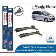 Bosch Clear Advantage U Hook Wiper Set for Mazda Biante (26"/16")