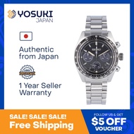 SEIKO PROSPEX SSC819P Solar SPEEDTIMER Tachymeter Chronograph Black Silver  Wrist Watch For Men from YOSUKI JAPAN / SSC819P (  SSC819P  S SSC8 SSC81   )