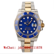Rolex Submariner series blue ceramic circle blue face diamond label fashion automatic mechanical men's watch