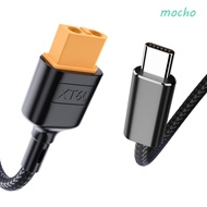 MOCHO XT60 To Type-C Fast Charging Cable, Adapter Wire 100W XT60 To Type-C Adapter Cable, PD2.0/QC2.