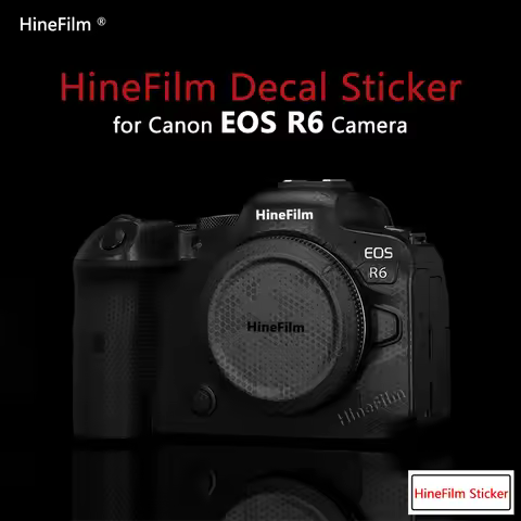 Hinefilm Skin for R6 Camera Skins Anti-scratch Cover Film for Canon EOS R6 Premium Decal Skin EOSR6 