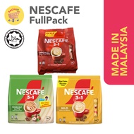 [FULLPACK] NESCAFE 3in1 Original/Mild/Hazelnut Latte Original MLY HALAL
