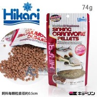 【AC草影】Hikari 高夠力 底棲肉食魚專用營養飼料（75g）【一包】BPB05007