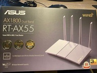 ASUS RT-AX55U wifi 6 router 白色