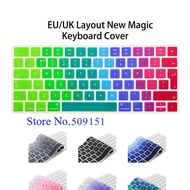 For Apple NEW Magic Keyboard Silicone Keyboard Cover Protector for Mac Magic 2 Keyboard Euro EU UK wireless Keyboard skin Basic Keyboards