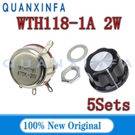 5sets WTH118-1A 2W Potentiometer 22K 33K 47K 100K 330K 470K 500K 560K 1M 1K 2.2K 3.3K 4.7K 5.6K 10K 