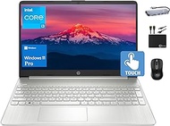 HP 2024 Newest 15.6" HD Touchscreen Business Laptop, 6-cores Intel i3-1215U (Beat i5-1135G7), 16GB RAM, 512GB SSD, Webcam, UHD Graphics, WiFi, Long Battery, Type-C, Win 11 Pro +MarxsolAccessory