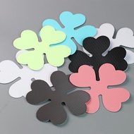 Home Non-Slip Shower Stickers, 4-Leaf Clover 10Pcs Waterproof Adhesive Treads For Bathtub Safety