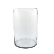 9-Inch Cylindrical Glass Jar Glass Cup