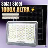 SOLAR FLOODLIGHT 1000X ULTRA 90LED โคมเหล็กแข็งแรง ไฟโซลาเซลล์ พลังงานแสงอาทิตย์ พร้อมส่ง
