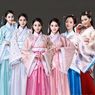 Traditional Ancient Costume Woman Tang Dynasty Dress Hanfu Cosplay Fairy