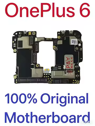 Original Unlocked OnePlus 6 Motherboard 8GB RAM 128GB ROM Snapdragon 845 Logic Board Fully Tested Re